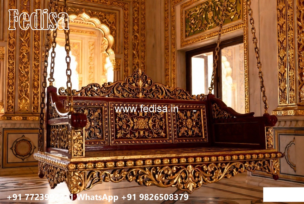Wooden Swing Design with Classic Heritage Appearance No-6823