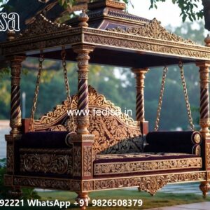 Indoor Wooden Swing Design for Sophisticated Home Style No-6824