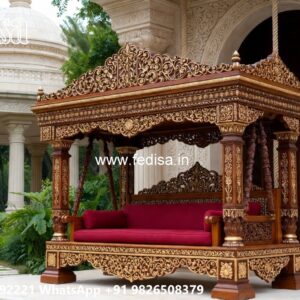 Wooden Swing Design for Luxury Apartment Interiors No-6832