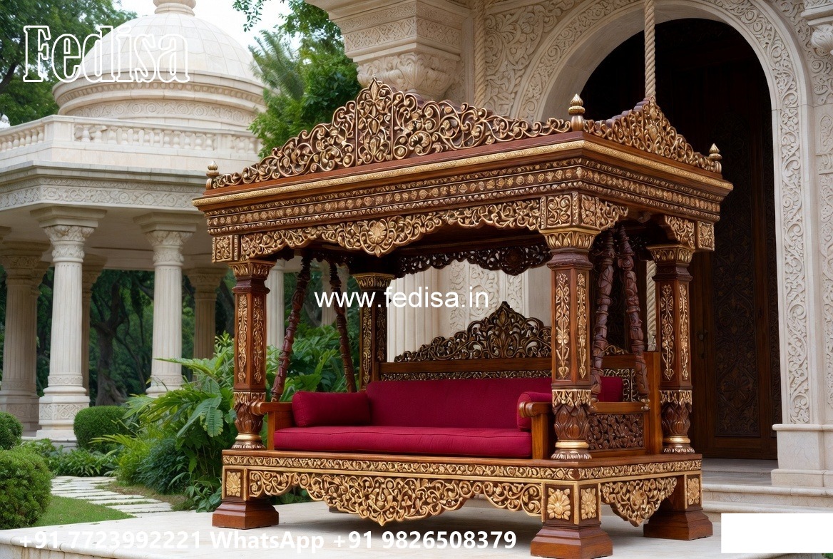 Wooden Swing Design for Luxury Apartment Interiors No-6832