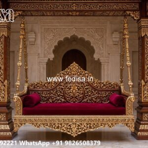 Wooden Swing Design with Luxury Teak Wood Finish No-6849