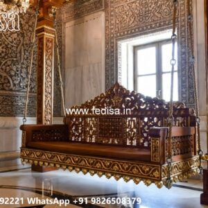 Luxury Swing Design with Elegant Wooden Finishing No-6874