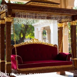 Traditional Luxury Swing Design for Indian Homes No-6883