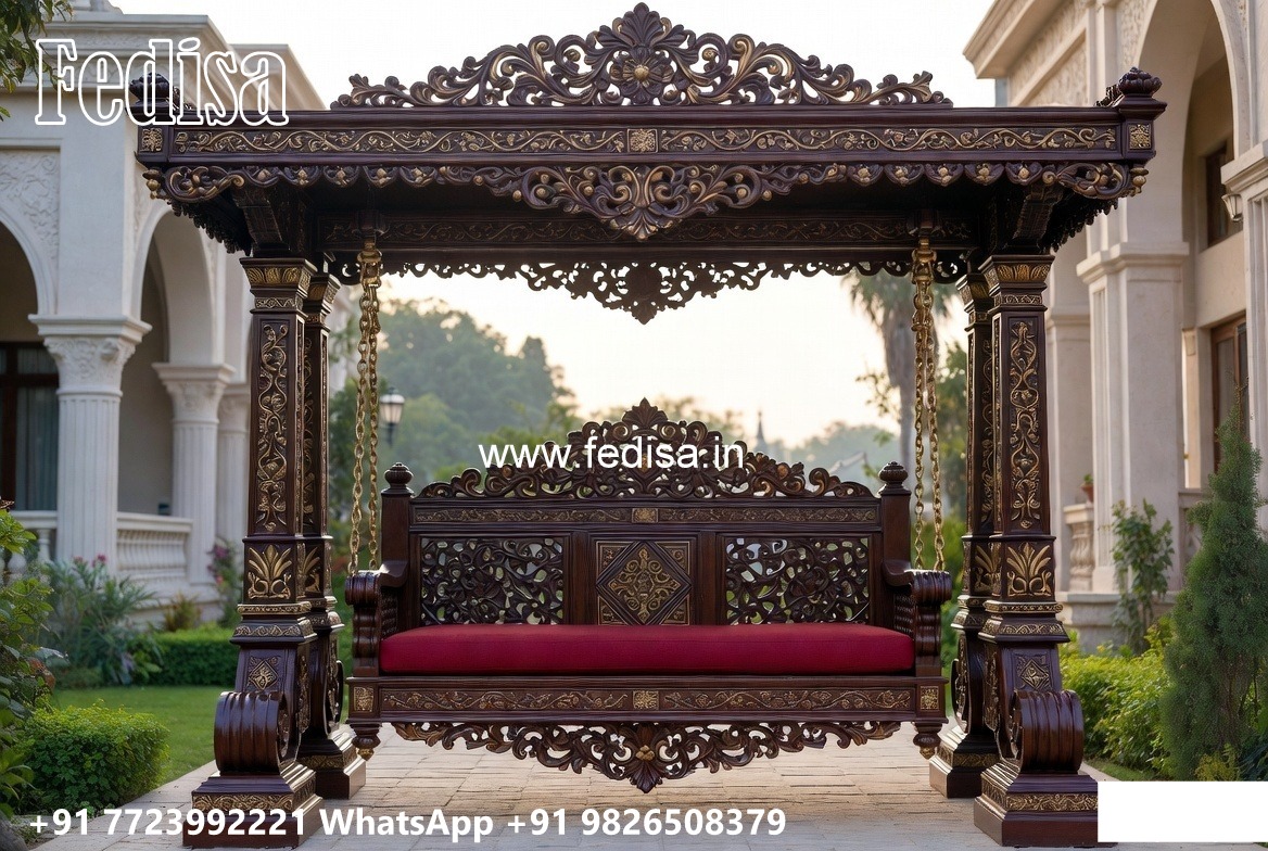 Luxury Swing Design with Elegant Brass Accessories No-6894