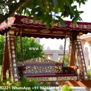 Luxury Swing Design with Decorative Brass Detailing No-6947