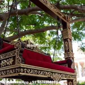 Classic Swing Design with Artistic Floral Engraving No-6975