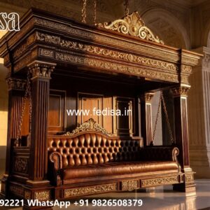 Classic Swing Design with Decorative Wooden Patterns No-6994