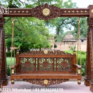 Classic Swing Design with Antique Wooden Craftsmanship No-7048
