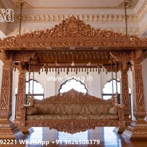 Premium Royal Swing Design with Antique Golden Finish No-7054