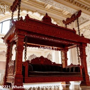 Elegant Royal Swing Design with Decorative Upholstery No-7070