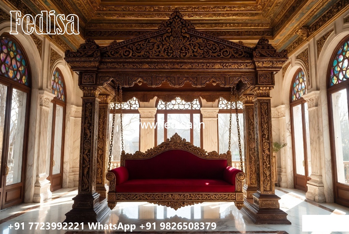 Luxury Royal Swing Design with Comfortable Seating Style No-7074