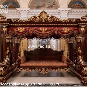 Royal Swing Design with Traditional Indian Carving No-7089