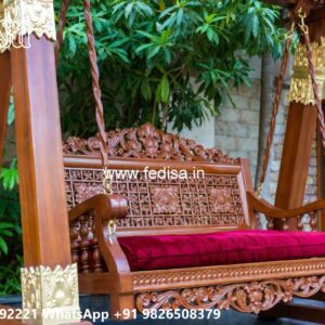 Indoor Wood Carving Swing Design for Relaxing Luxury Spaces No-7193