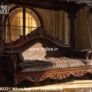 Modern Wooden Swing Design for Living Room Decoration No-7202
