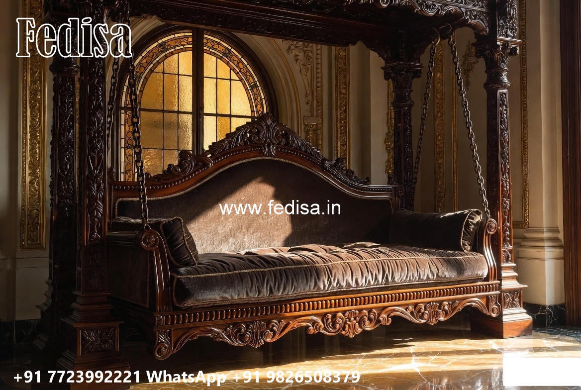 Modern Wooden Swing Design for Living Room Decoration No-7202