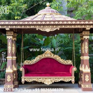 Premium Wooden Swing Design for Balcony and Garden No-7205
