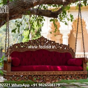 Modern Wooden Swing Design with Sleek Finishing Style No-7245