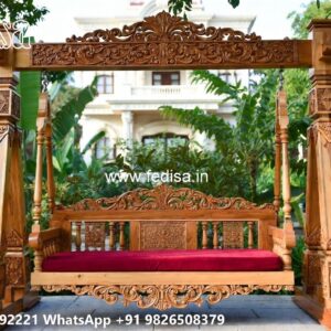 Premium Wooden Swing Design for Modern Villa Decor No-7251