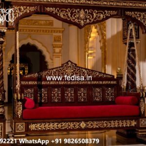 Traditional Wooden Jhula Design for Cultural Home Style No-7253