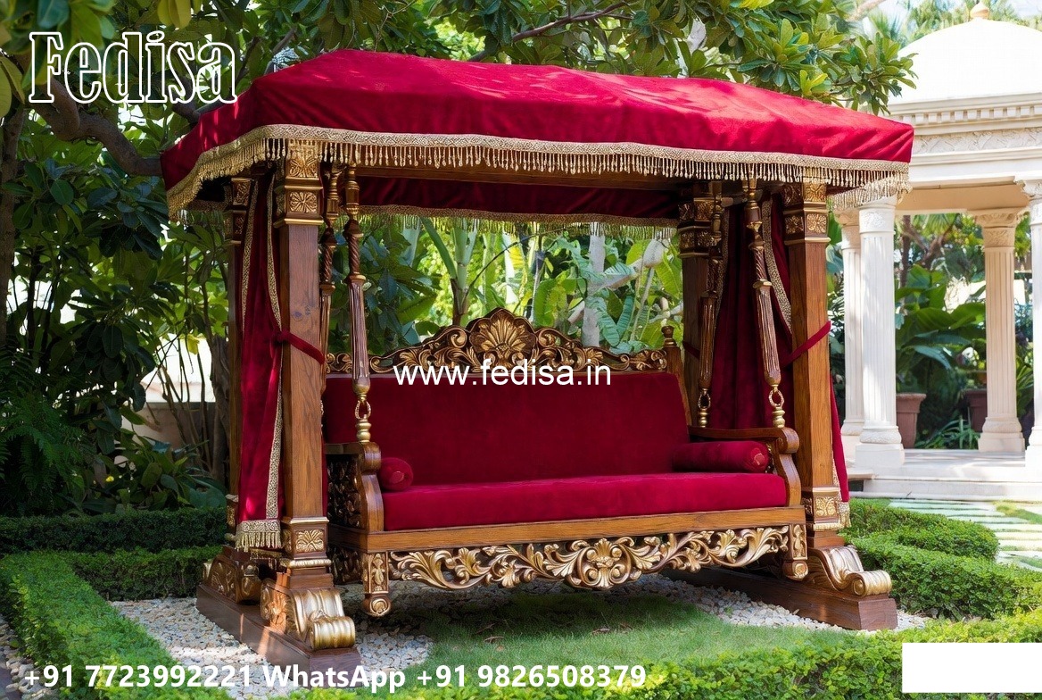 Modern Wooden Swing Design with Contemporary Appeal No-7261