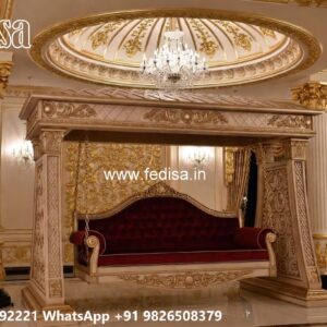 Wooden Swing Design with Antique Polish Finishing No-7266