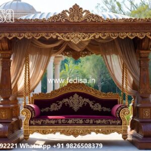 Premium Wooden Swing Design with Elegant Comfort Style No-7268