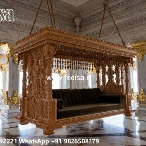 Indoor Wooden Swing Design for Sophisticated Home Style No-7274