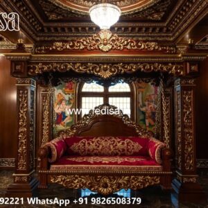 Modern Luxury Wooden Swing Design for Villas No-7277
