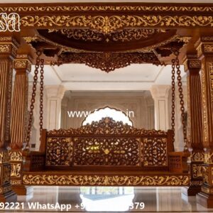 Modern Wooden Swing Design for Sophisticated Living Rooms No-7300