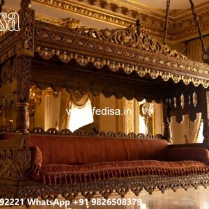 Luxury Swing Design with Rich Teak Wood Texture No-7326