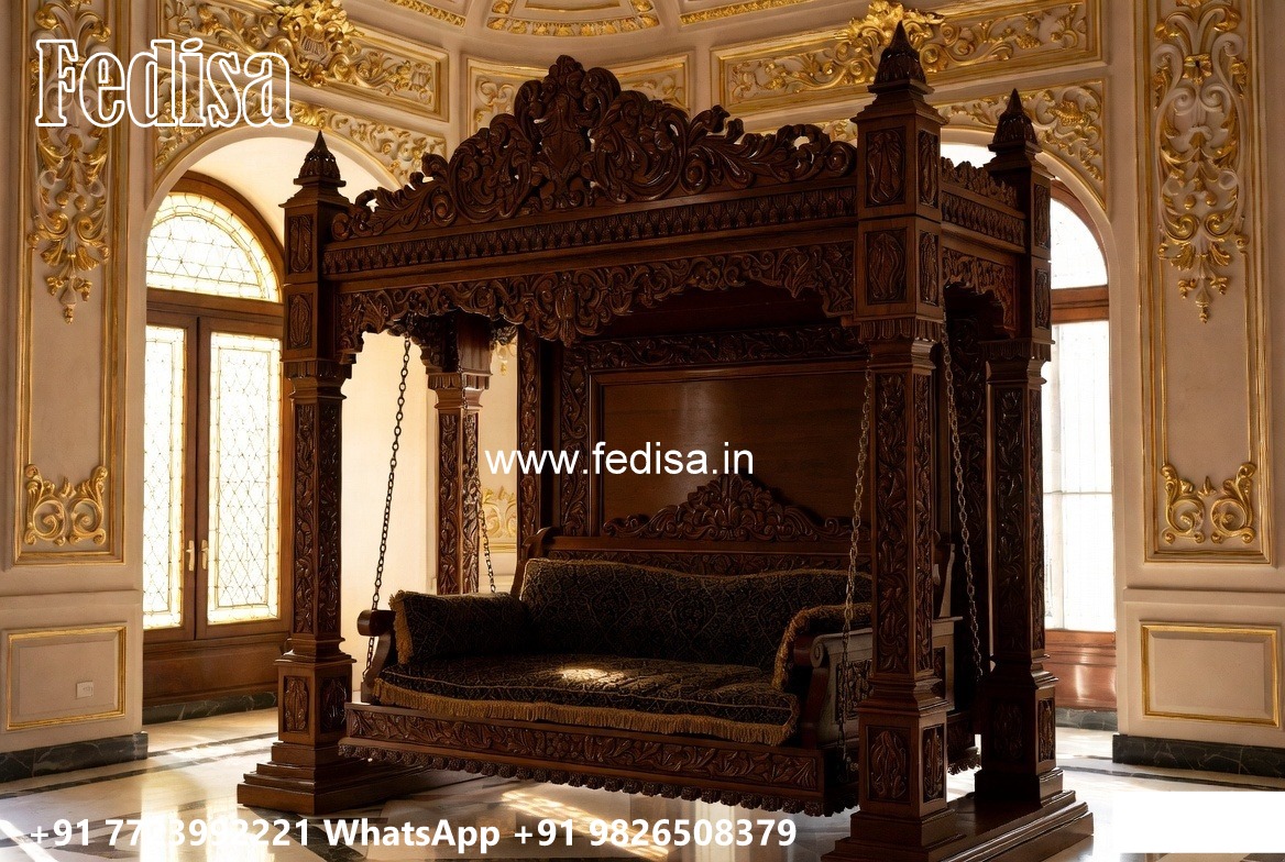 Luxury Swing Design with Elegant Brass Accessories No-7344