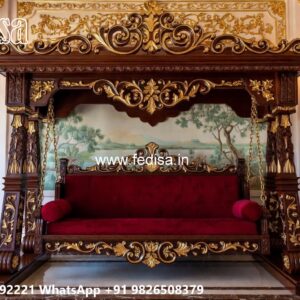 Luxury Swing Design with Decorative Cushion Arrangement No-7370
