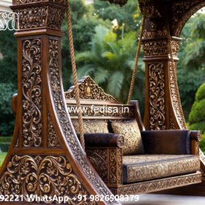 Luxury Swing Design with Artistic Floral Engraving No-7372