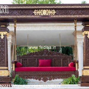 Luxury Swing Design with Elegant Wooden Craftsmanship No-7375
