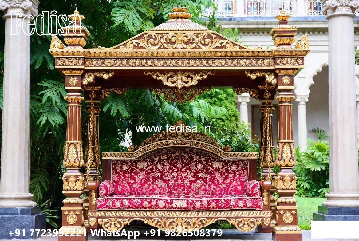 Royal Luxury Swing Design with Decorative Charm No-7377