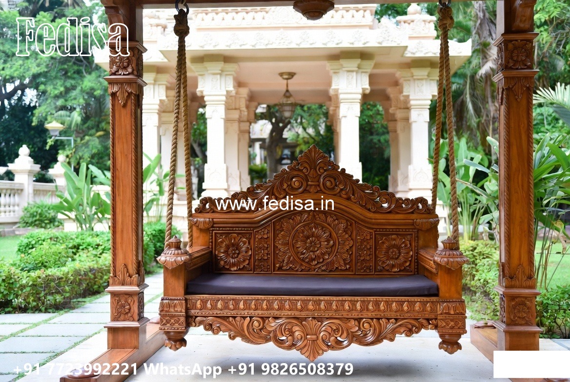 Classic Swing Design with Antique Wooden Craftsmanship No-7498