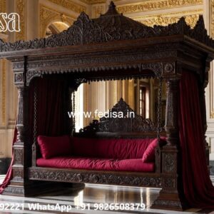 Elegant Royal Swing Design with Decorative Upholstery No-7520