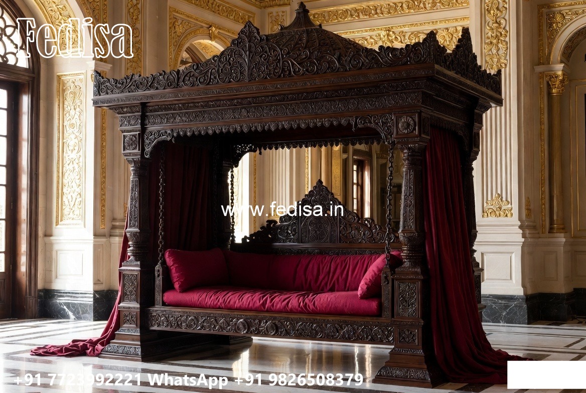 Elegant Royal Swing Design with Decorative Upholstery No-7520