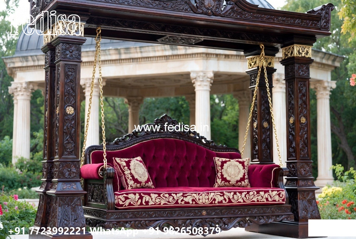 Royal Swing Design with Traditional Indian Carving No-7539