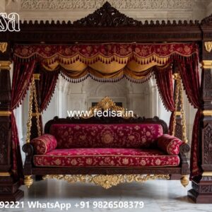 Beautiful Wood Carving Swing Design for Hall Decoration No-7559