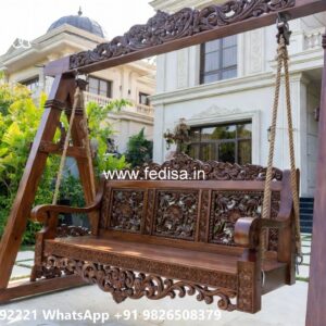 Contemporary Wooden Swing Design for Apartment Living No-7666
