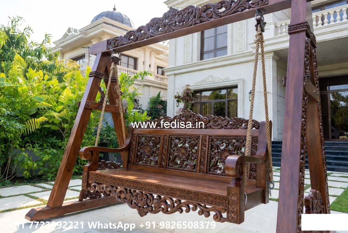 Contemporary Wooden Swing Design for Apartment Living No-7666