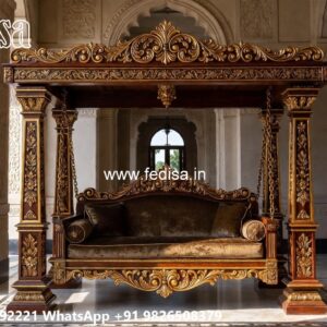 Modern Wooden Swing Design with Contemporary Appeal No-7711