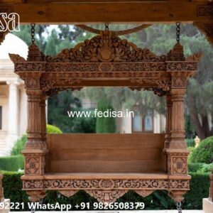 Modern Luxury Wooden Swing Design for Villas No-7727