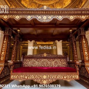 Wooden Swing Design with Rich Traditional Craftsmanship No-7735