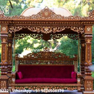 Luxury Swing Design with Artistic Carving Patterns No-7761