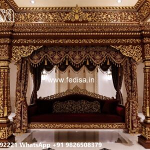 Luxury Swing Design with Rich Teak Wood Texture No-7776