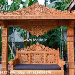 Luxury Swing Design with Elegant Wooden Craftsmanship No-7825