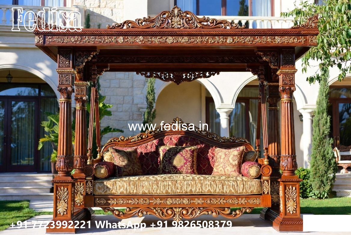 Luxury Swing Design with Decorative Brass Detailing No-7847