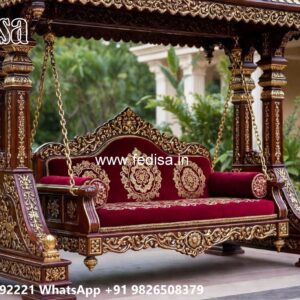 Wooden Classic Swing Design with Elegant Cushion Seating No-7866
